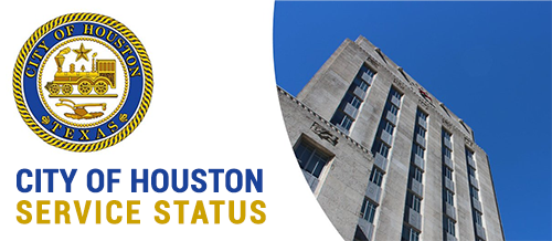 City of Houston Service Status