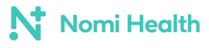 Naomi Health logo consiting of cimple text.